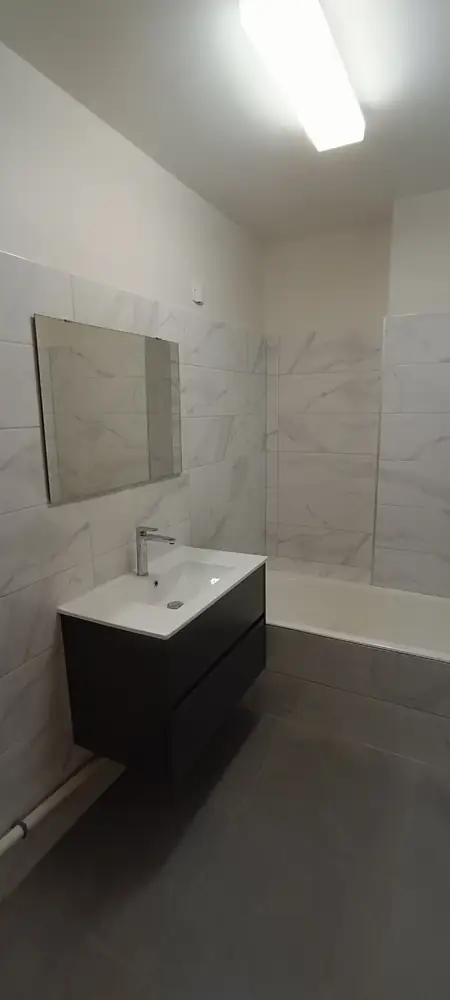 Salle de bain après travaux