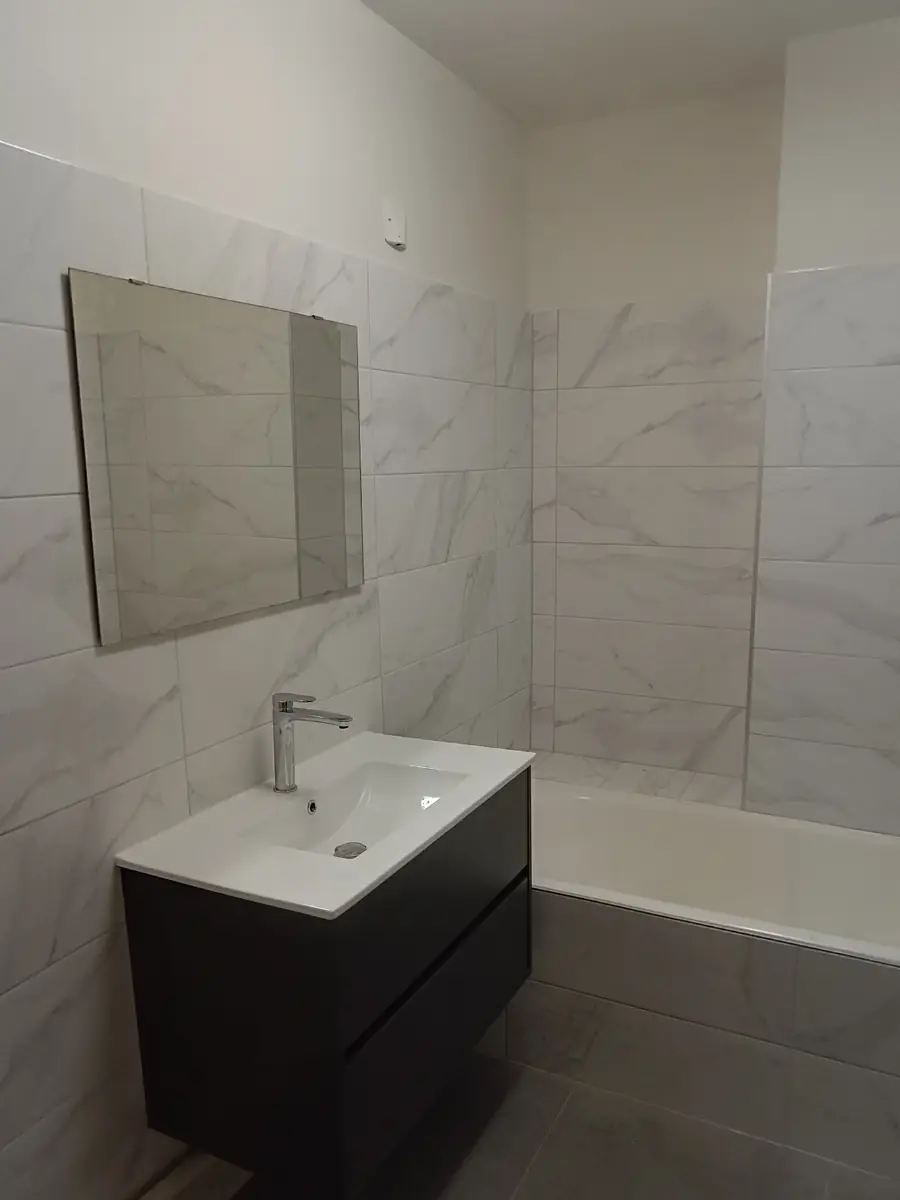 Salle de bain après les travaux